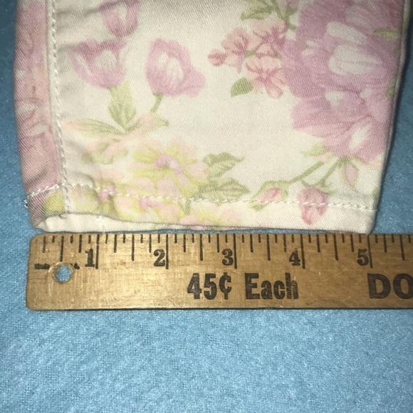 DOLLHOUSE crazy sexy cool Twiggy floral print straight leg size 7 - Picture 11 of 11